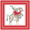Square Placemat - Elephant