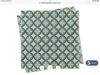 Blue circle Napkin