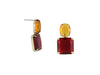 Allouette Allure Stone Cut Luxe Earrings