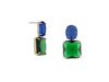 Allouette Allure Stone Cut Luxe Earrings