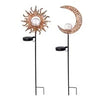 Sun & Moon solar garden stake