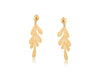 Selena Leaf Statement Dangle Earrings