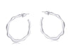 Martina Branch Hoop Earrings