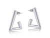 Samantha Triangle Tube Earrings