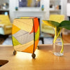 Mini Square Cocoa Lamp Multi