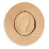 Charlotte Hat - Natural w. Olive Ribbon