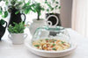 Bianca Glass Dome Large - White
