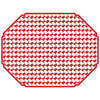 Placemat- Red & White Alabama