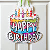 Happy Birthday Door Hanger