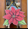 Poinsettia Door Hanger