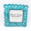 Teal Scallops Frame