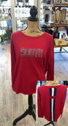 Red South Sweater