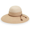 Marseille Hat - White/ Beige/ Camel