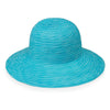 Petite Scrunchie - Turquoise/ White