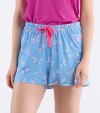Patterned Dragonflies PJ Shorts