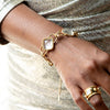 Blandine Chain Bracelet Clear