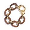 Earth Goddess Link Bracelet Teak