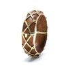 Earth Goddess Hinge Bangle Teak