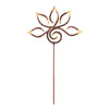 Zen Symbols Garden Stake - Lotus