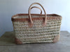 Open Weave Bag Leather Trim S