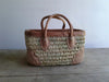 Open Weave Bag Leather Trim S