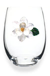 Magnolia Stemless Wineglass