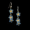 Forget me Knot - Triple Flower earring