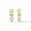 Antonia Tier earring Clear Crystal