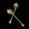 Hosta Spoons - Pewter