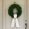 Ivory Wreath Sash - Long