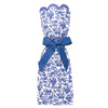 BLUE CHINOSERIE WINE BAG