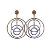 SPINNING CIRCLE EARRINGS